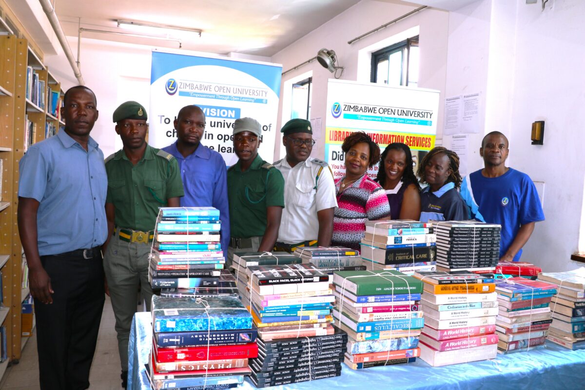 Harare-Chitungwiza Library Donation to ZPCS in 2023