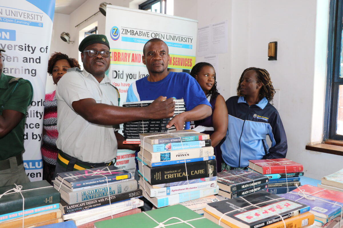 Harare-Chitungwiza Library Donation to ZPCS in 2023